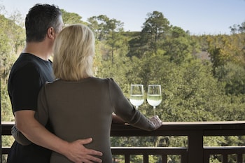 Standard Room, 1 King Bed, Pool View (Walk-In Shower) | Premium bedding, pillowtop beds, in-room safe, desk at Holiday Inn Express Hilton Head Island by IHG
