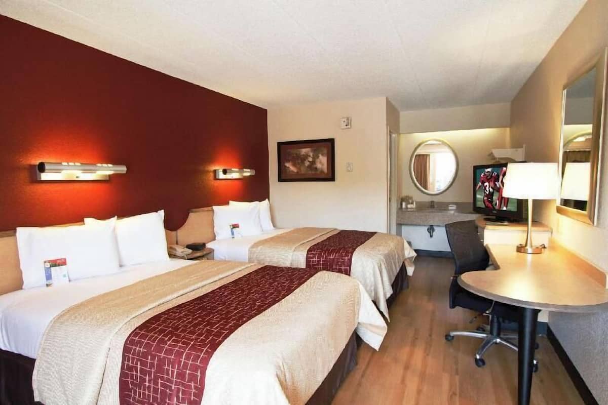 In-room safe, desk, blackout curtains, free cots/infant beds