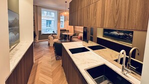 Leilighet – deluxe | Eget kjøkken | Miljøvennlige rengjøringsmidler