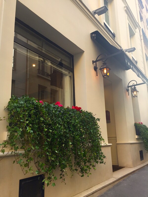 Façade de l’hébergement