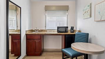 Standard Room, 2 Queen Beds, Non Smoking, Refrigerator & Microwave | Pillowtop beds, desk, laptop workspace, blackout drapes