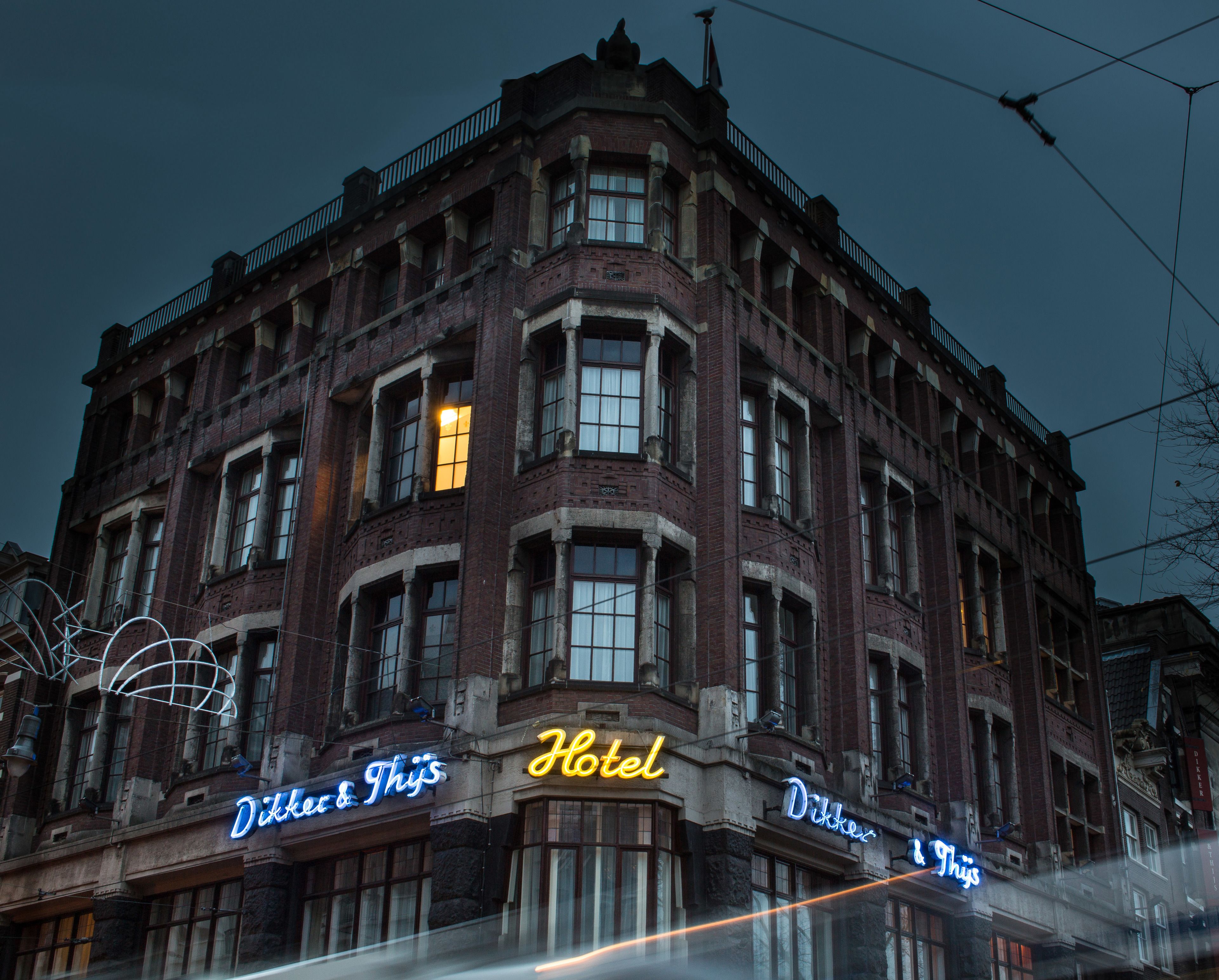 front of property – evening/night