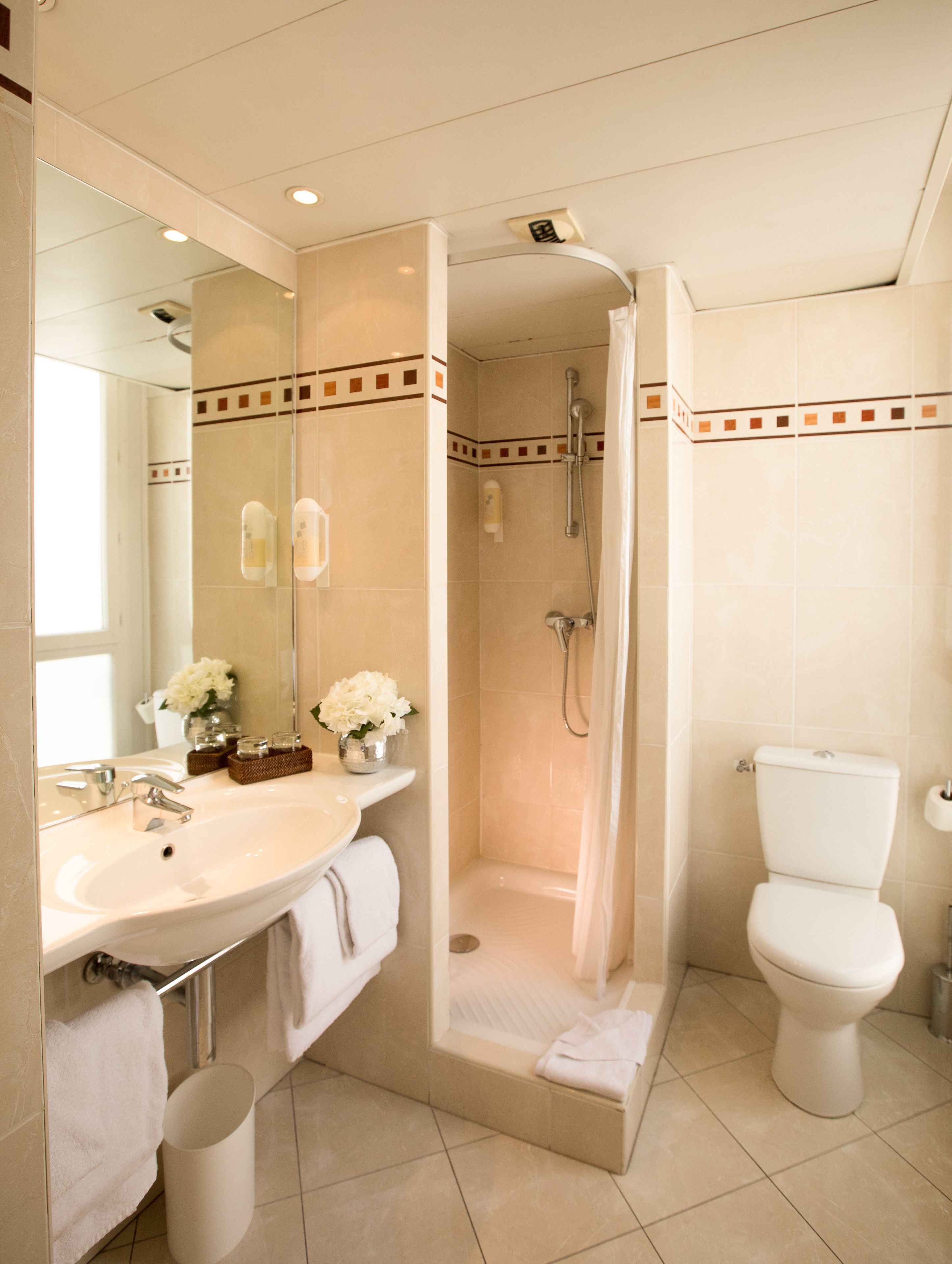 free toiletries, hair dryer, towels, soap