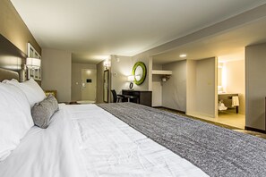 Standard Room, 1 King Bed, Non Smoking, Refrigerator | 1 bedroom, down comforters, in-room safe, desk