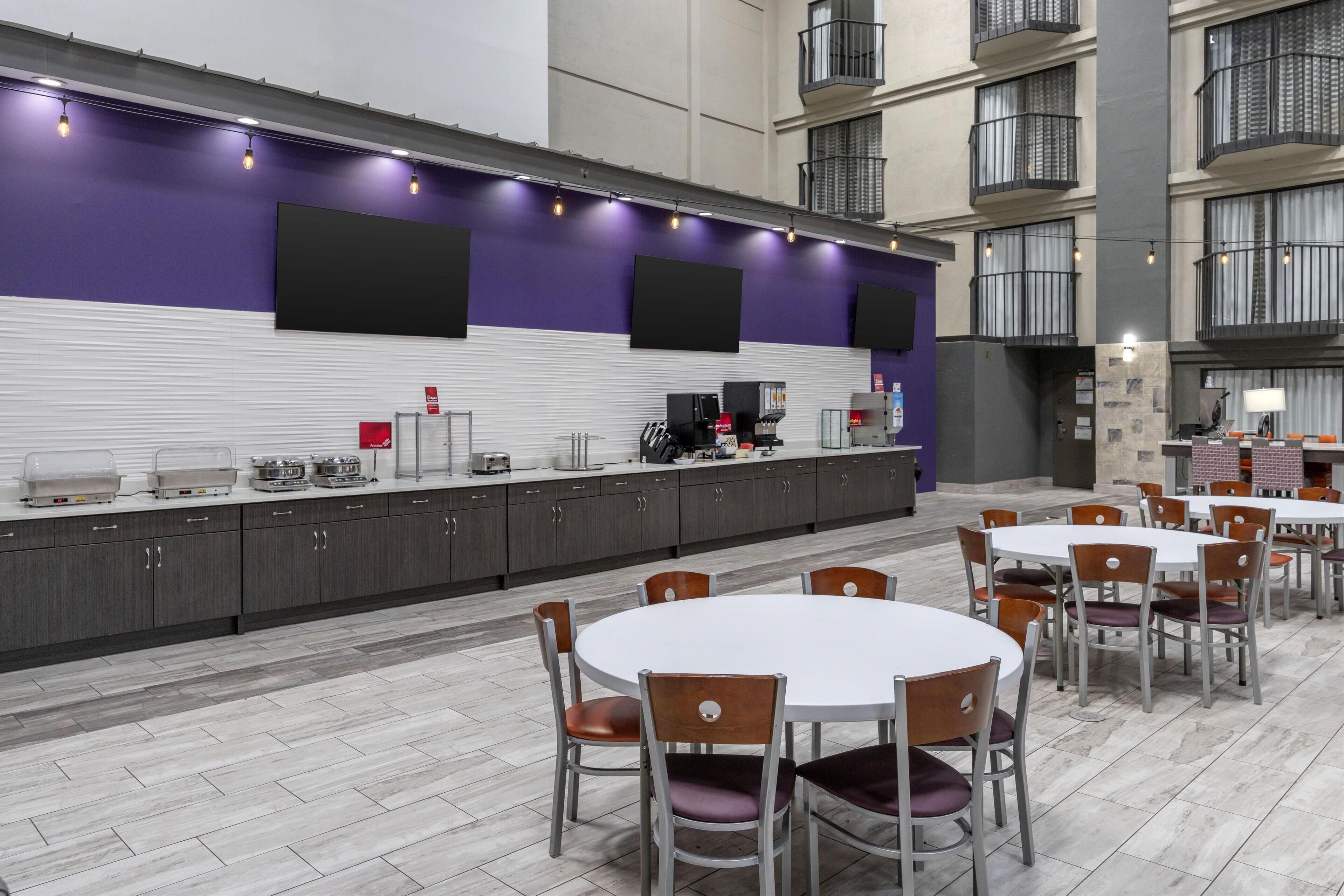 Café da manhã grátis