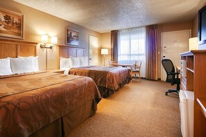 Desk, iron/ironing board, rollaway beds, free WiFi