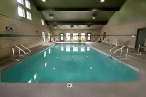 Indoor pool, outdoor pool