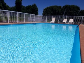 Seasonal outdoor pool