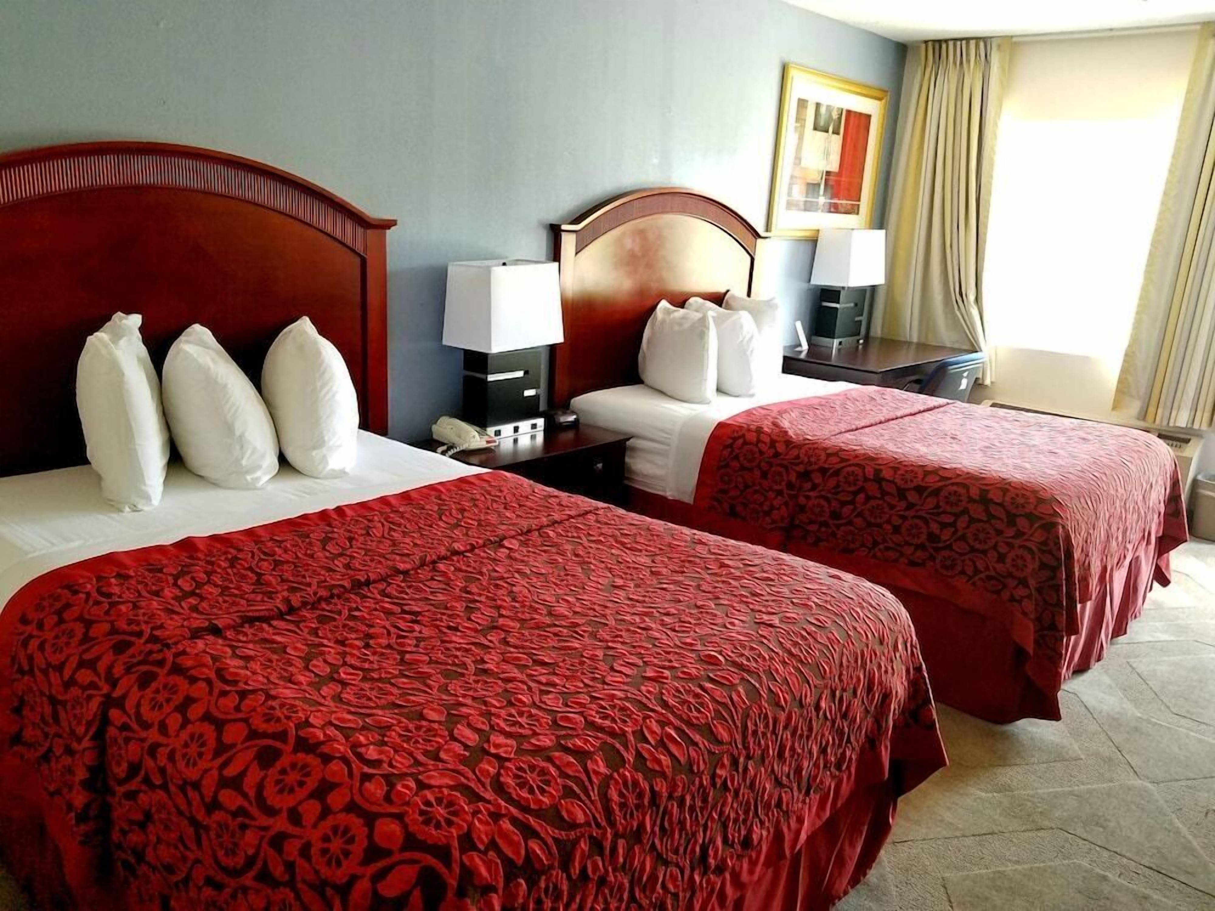 Premium bedding, pillowtop beds, in-room safe, desk