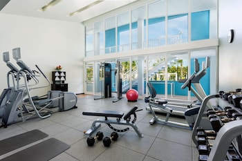 Fitness center at Hilton Garden Inn Key West / The Keys Collection