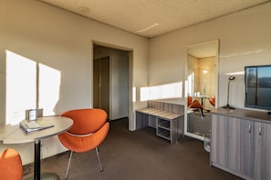 Standard Room, 1 Queen Bed | Blackout curtains, iron/ironing board, free cots/infant beds, free WiFi