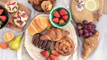Desayuno completo incluido todos los días