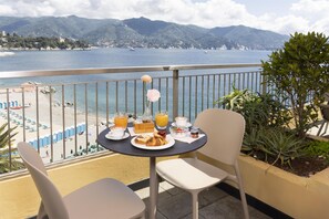 Deluxe Room, Multiple Beds, Balcony, Sea View | View from room