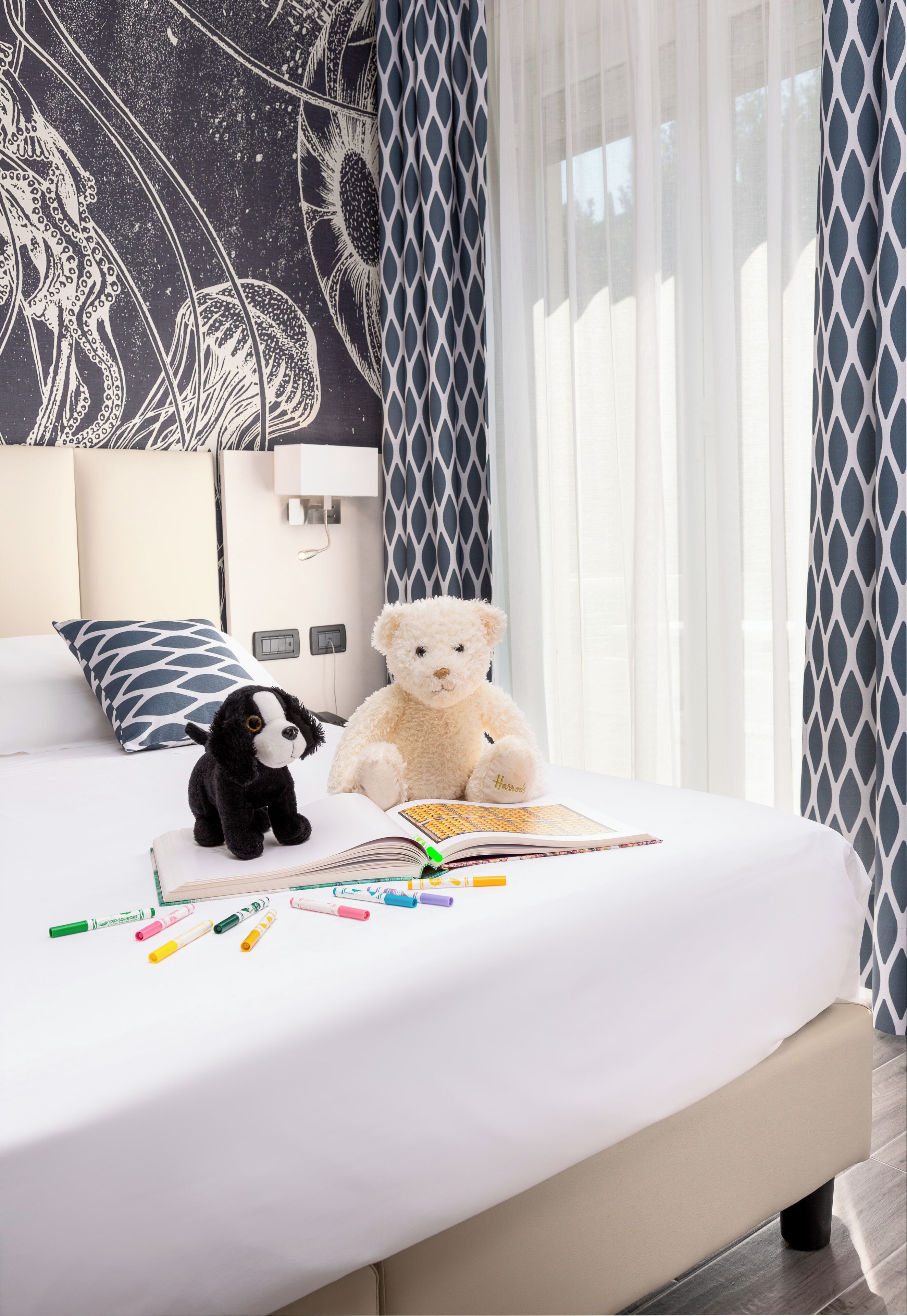 Standard Room, Multiple Beds, Balcony, Garden View | Down comforters, minibar, in-room safe, desk