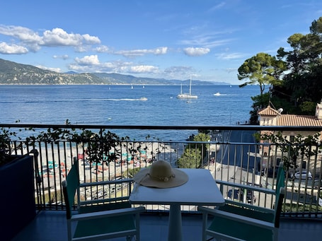 Vista desde la habitación. Best Western Regina Elena