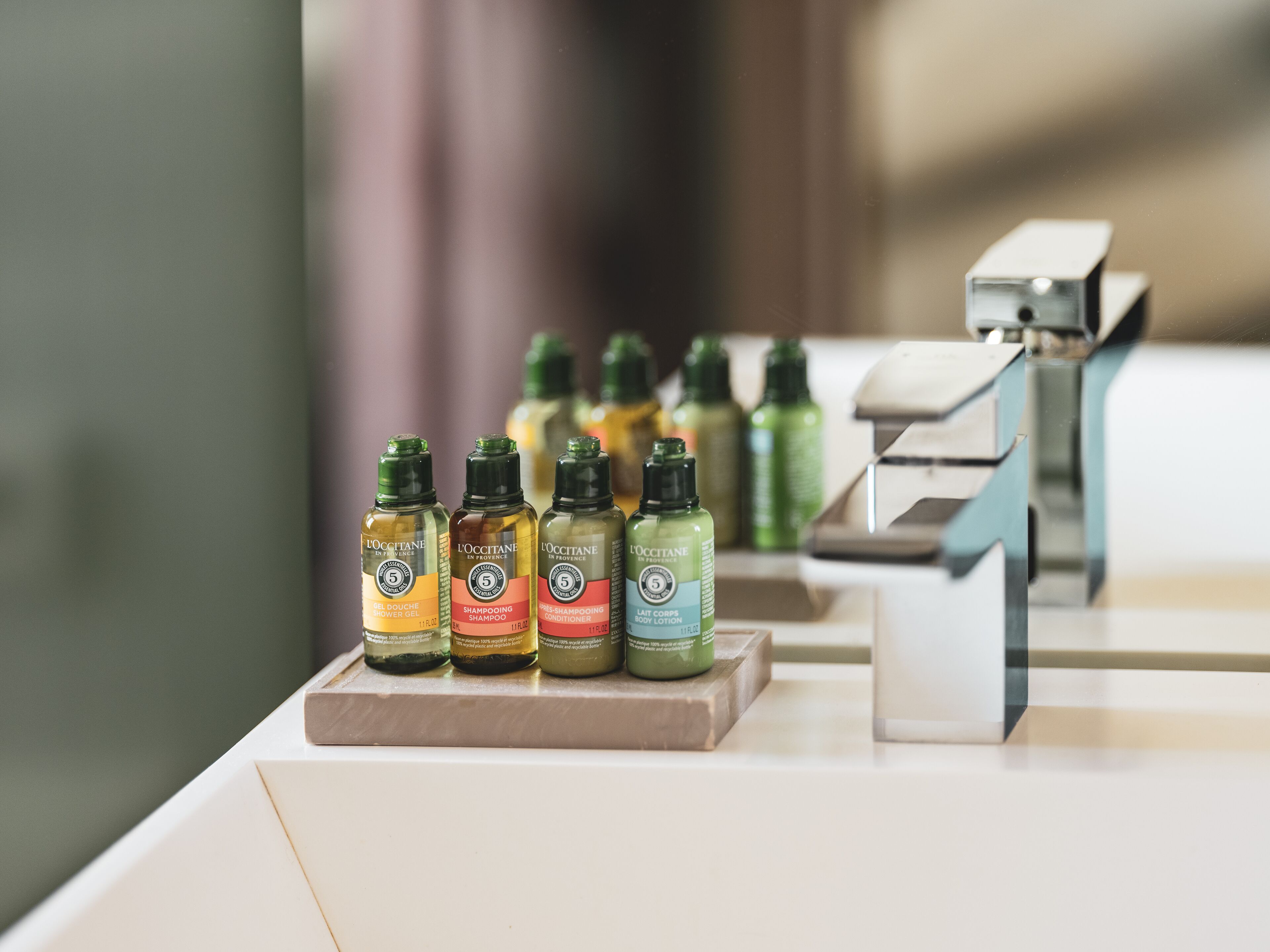 double room (narcisse) | bathroom | shower, eco-friendly toiletries, hair dryer, towels