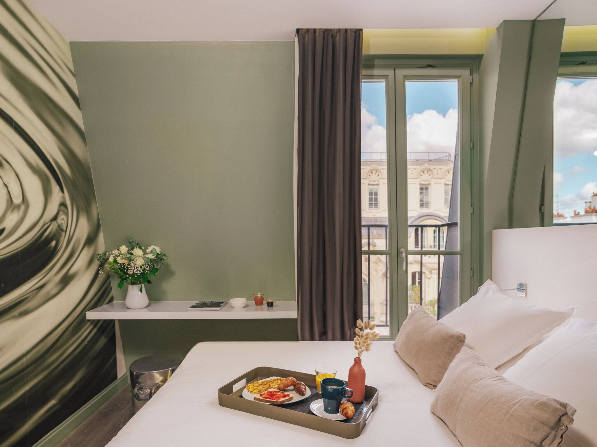 double room (narcisse) | tempur-pedic beds, in-room safe, desk, soundproofing