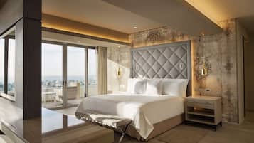 Literie de qualité supérieure, surmatelas, minibar