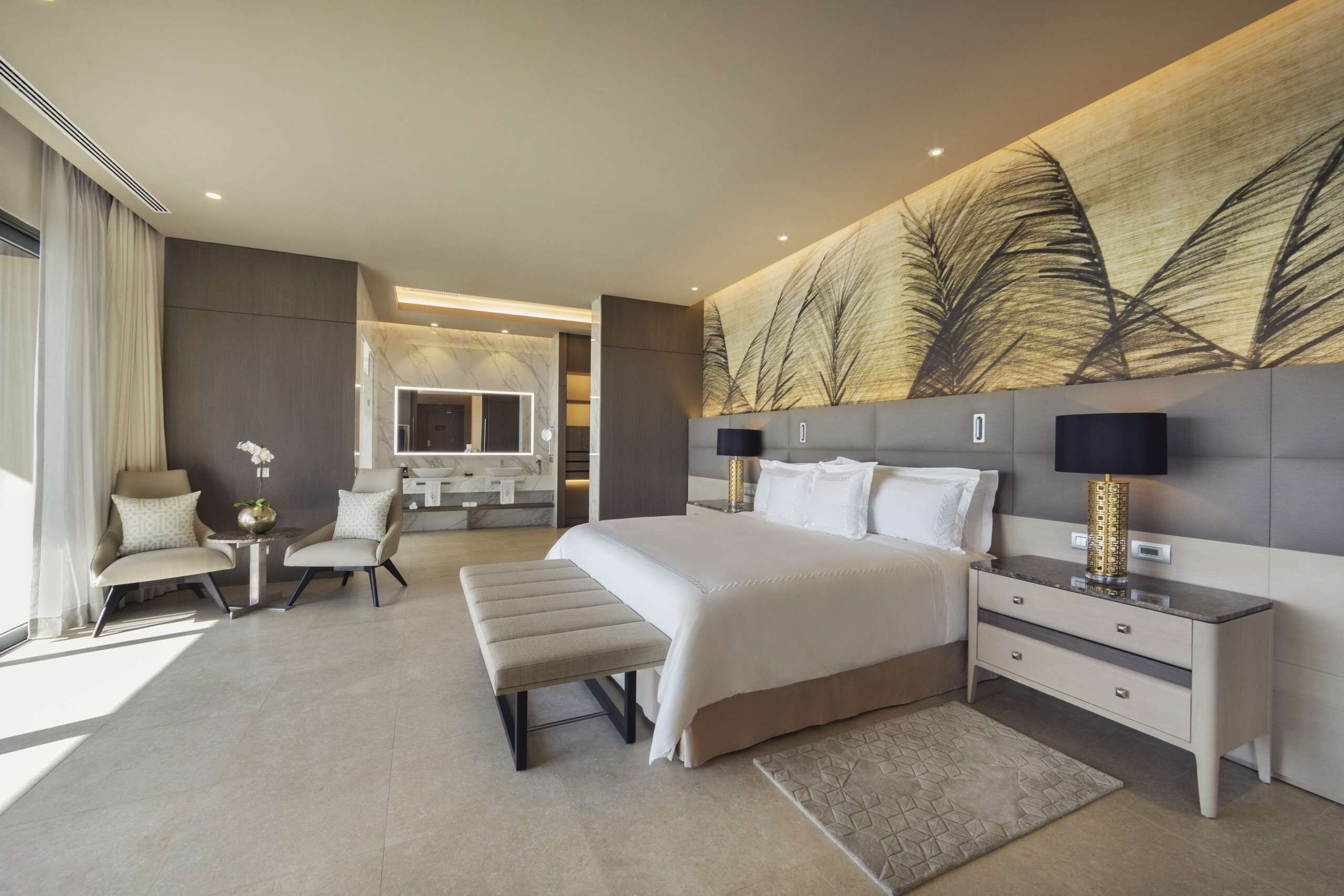 Premium bedding, pillowtop beds, minibar, in-room safe