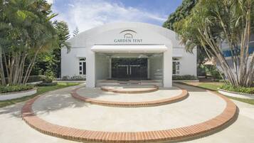 Área para banquetes al aire libre