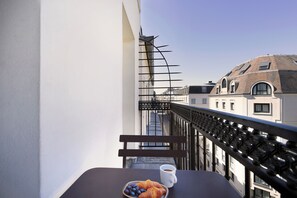 Rom – superior, 1 queensize-seng | Terrasse/patio