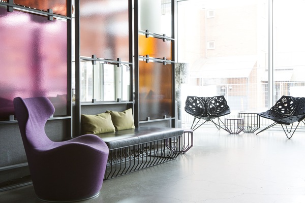 Lobby sitting area