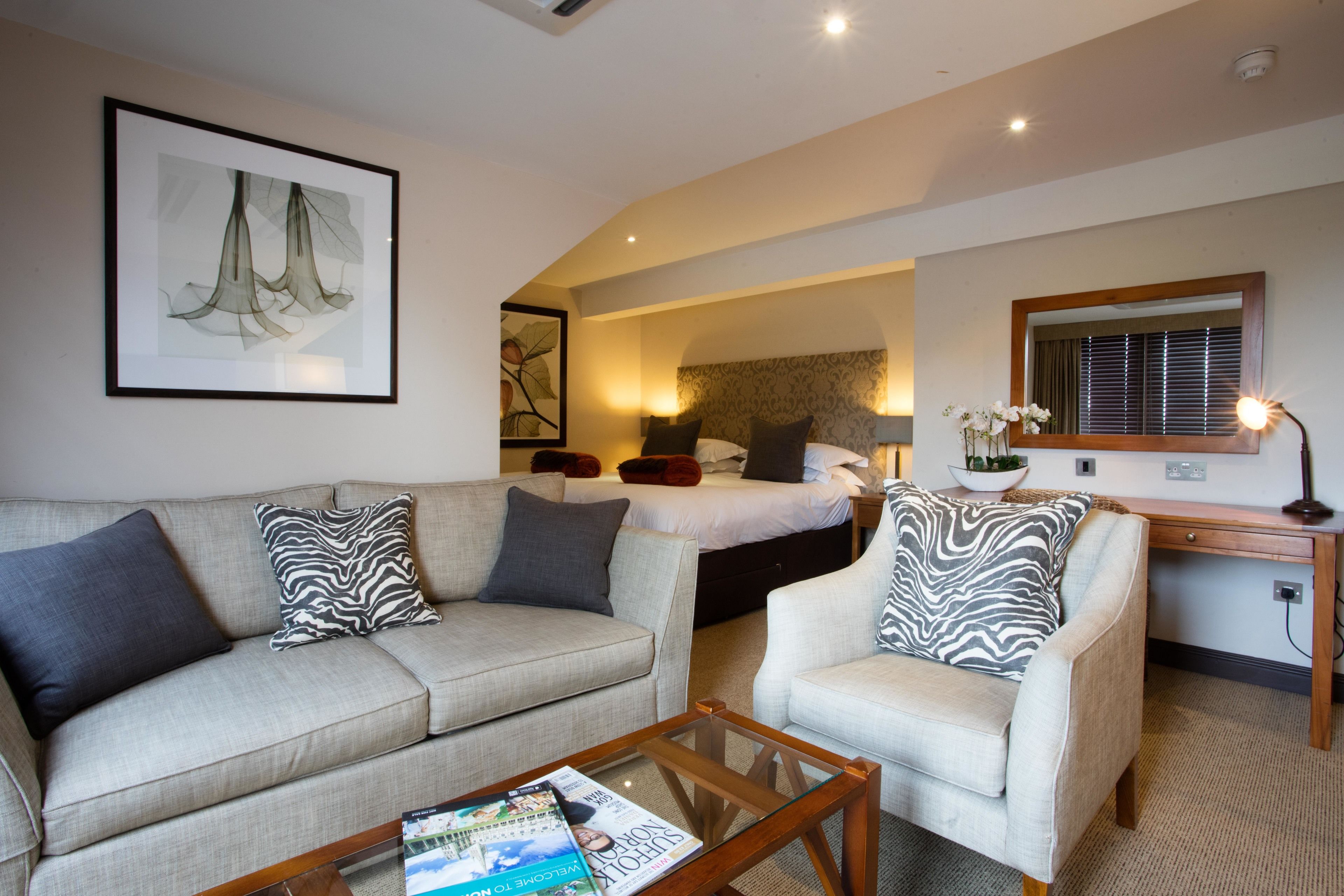 Superior Suite | Egyptian cotton sheets, premium bedding, Tempur-Pedic beds, in-room safe