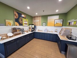 Free daily on-the-go breakfast