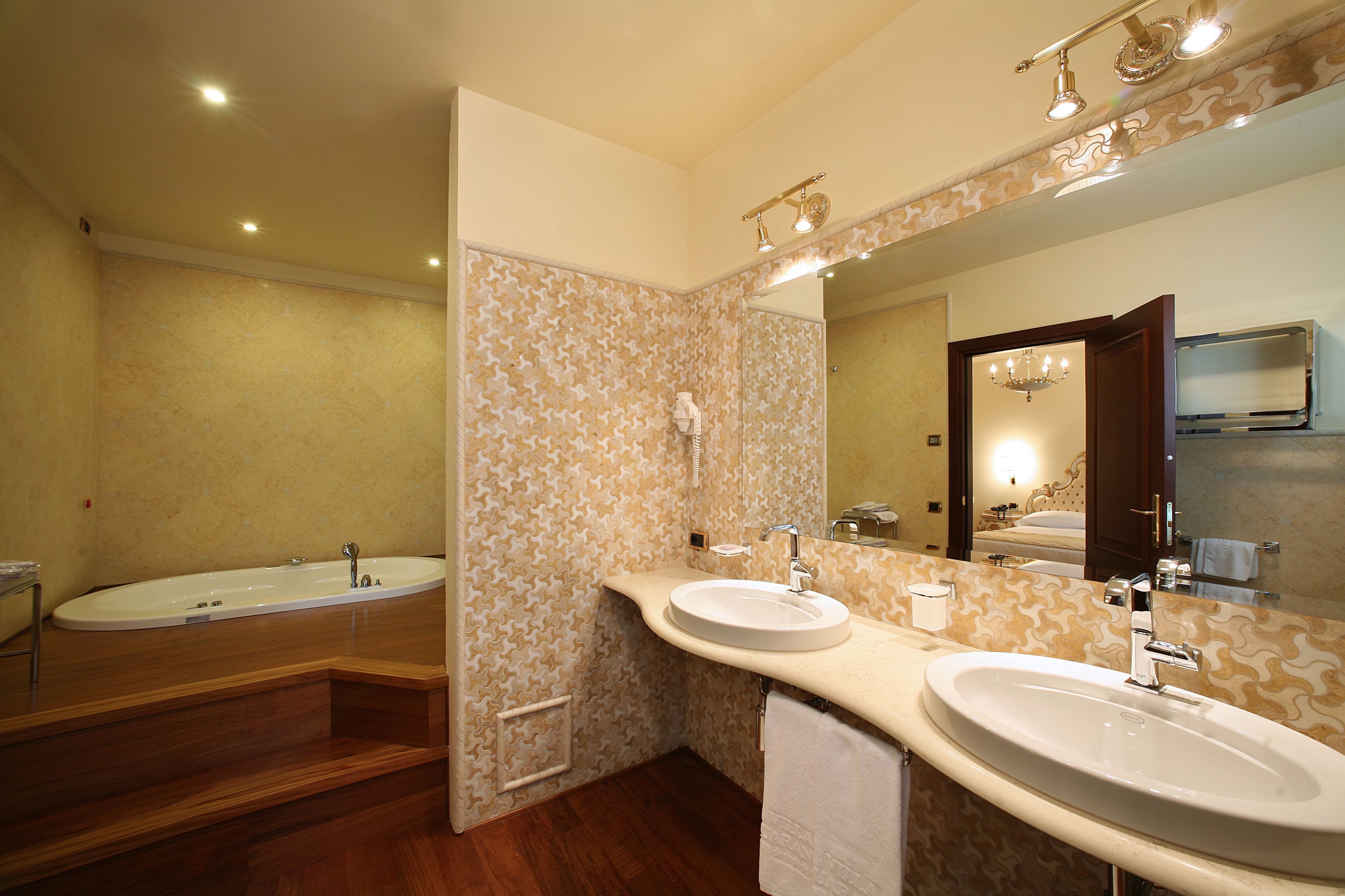 suite | bathroom | eco-friendly toiletries, hair dryer, bathrobes, bidet