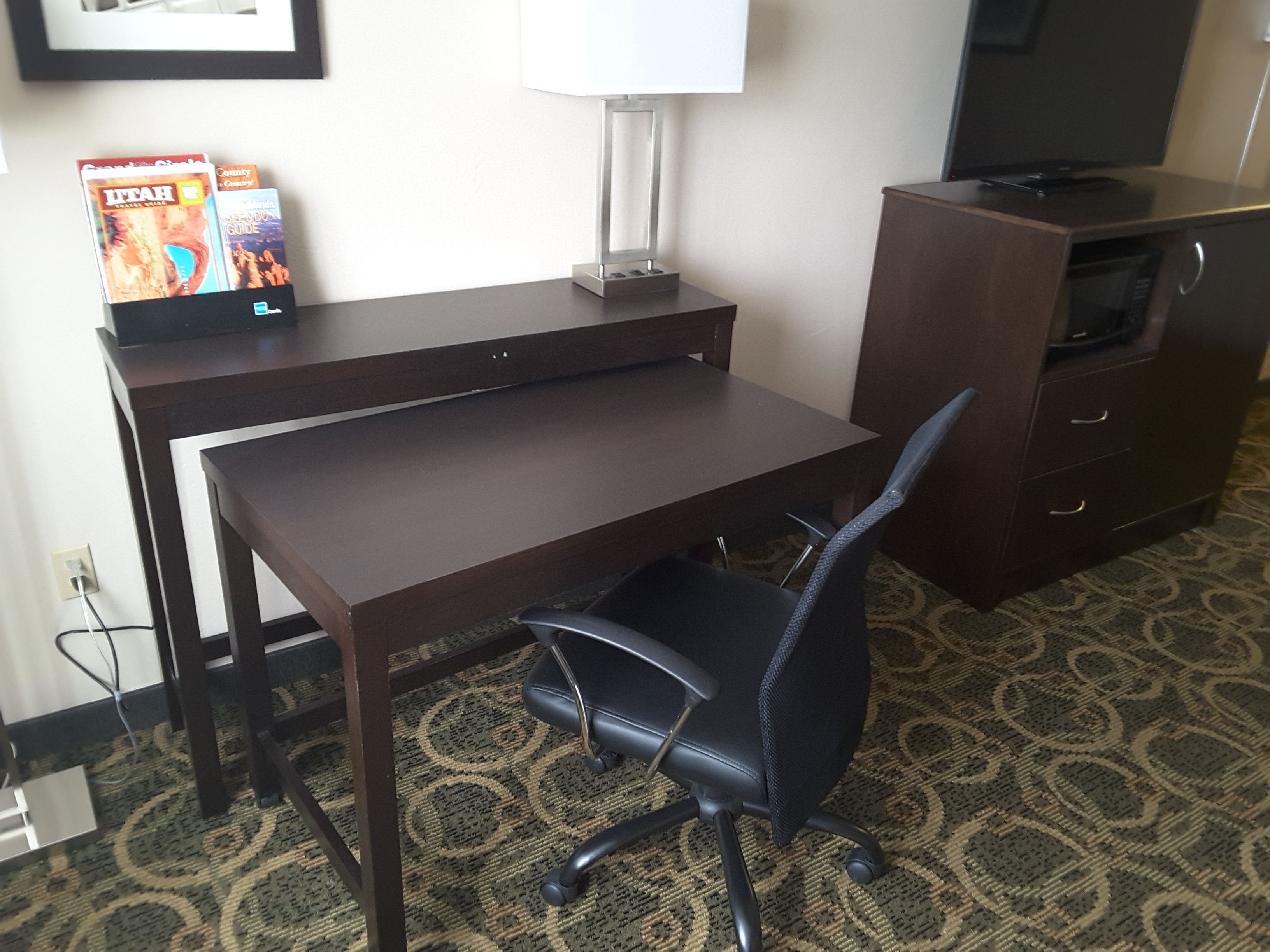 in-room business centre