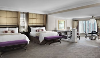 Egyptian cotton sheets, premium bedding, down comforters, pillowtop beds at The Venetian Resort Las Vegas