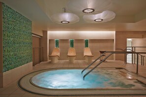 Sauna, hot tub, steam room, body treatments, hydrotherapy, aromatherapy