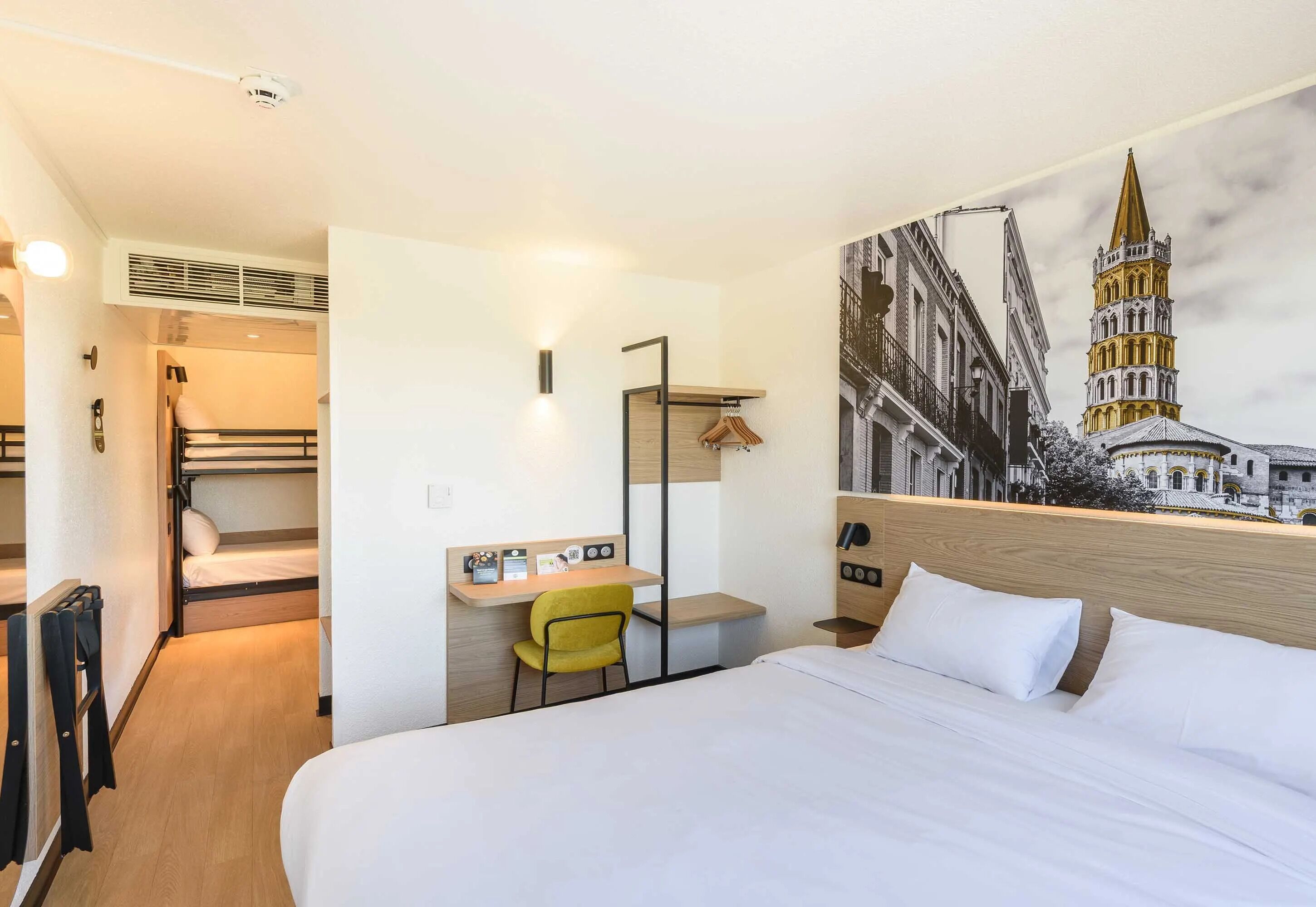 Standard Quadruple Room, Non Smoking | Premium bedding, desk, soundproofing, iron/ironing board