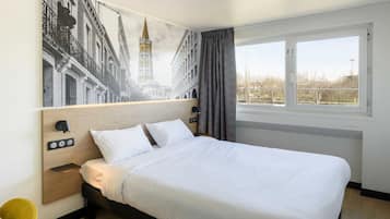 Literie de qualité supérieure, bureau, chambres insonorisées