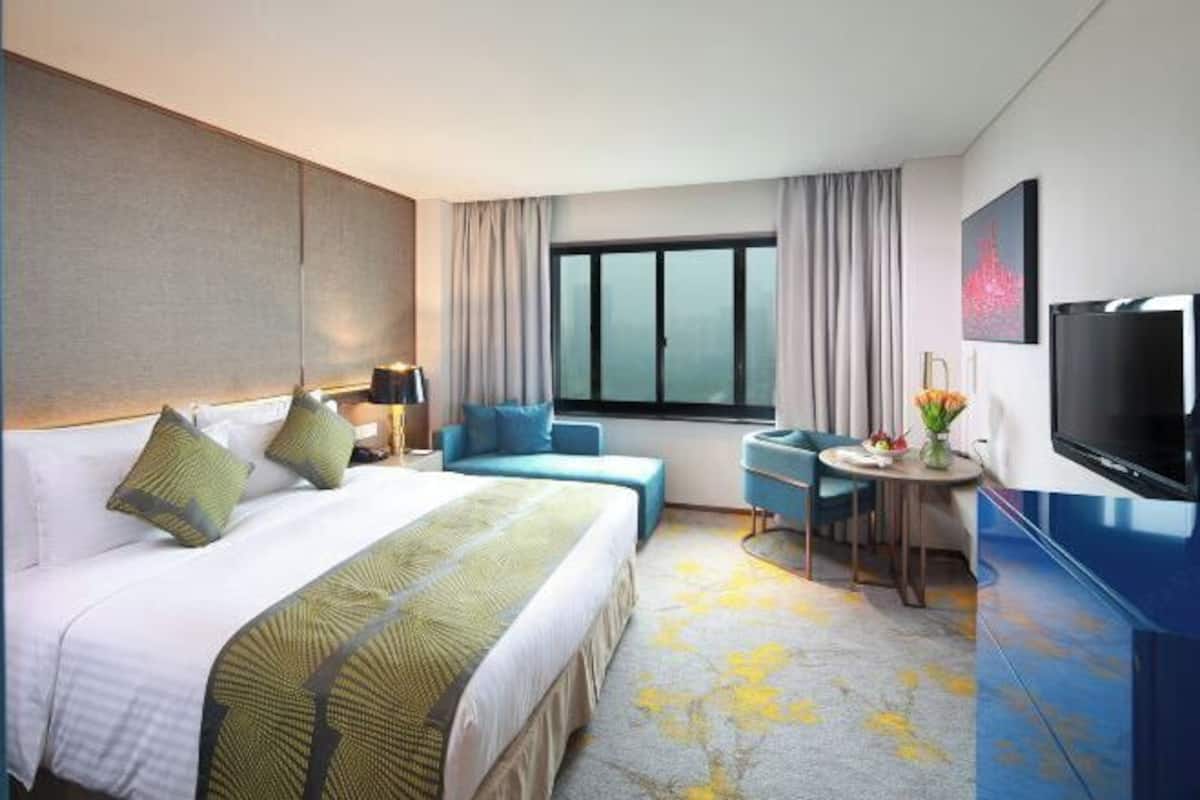 Minibar, in-room safe, blackout drapes, soundproofing