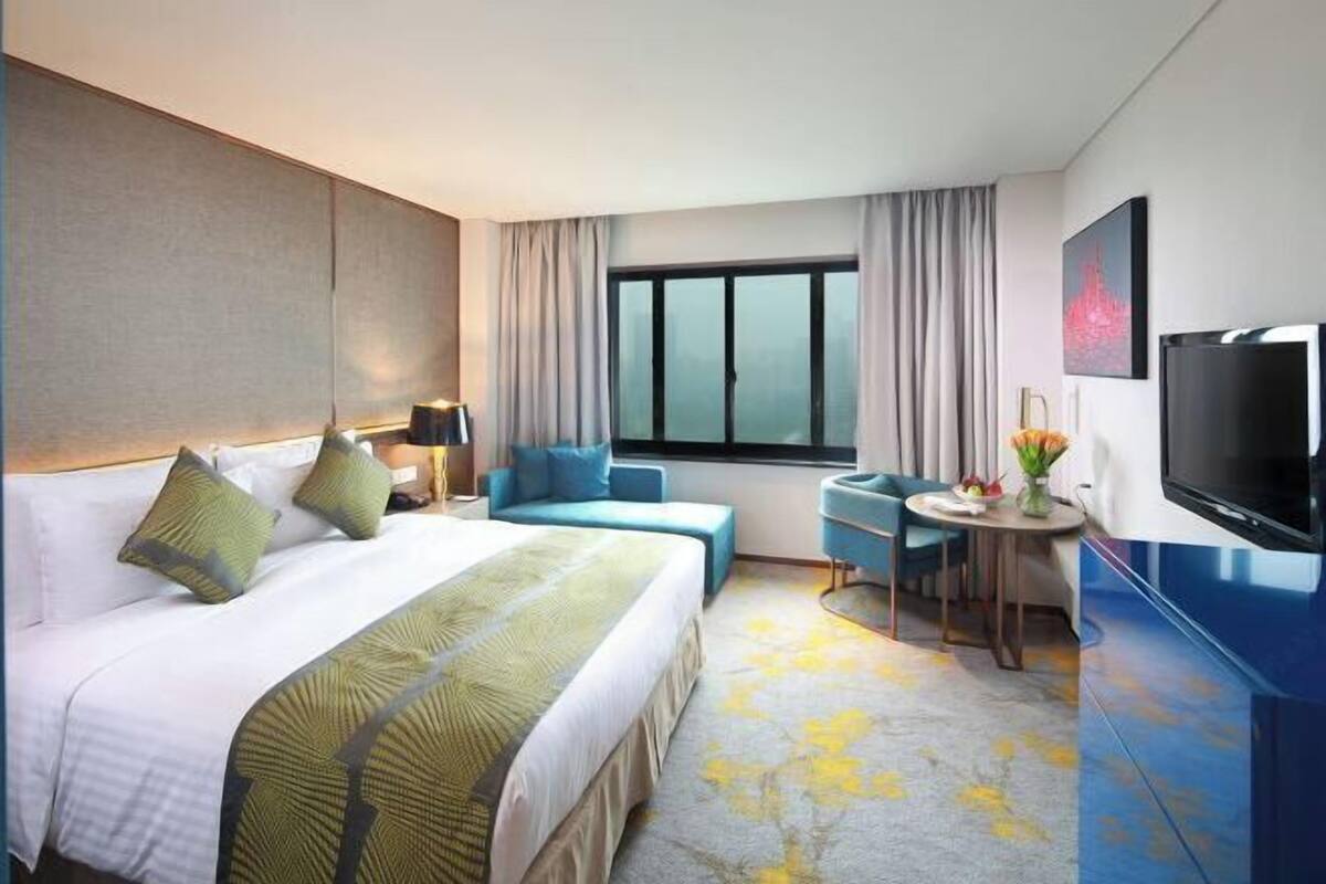 Minibar, két bảo mật tại phòng, màn/rèm cản sáng, phòng cách âm