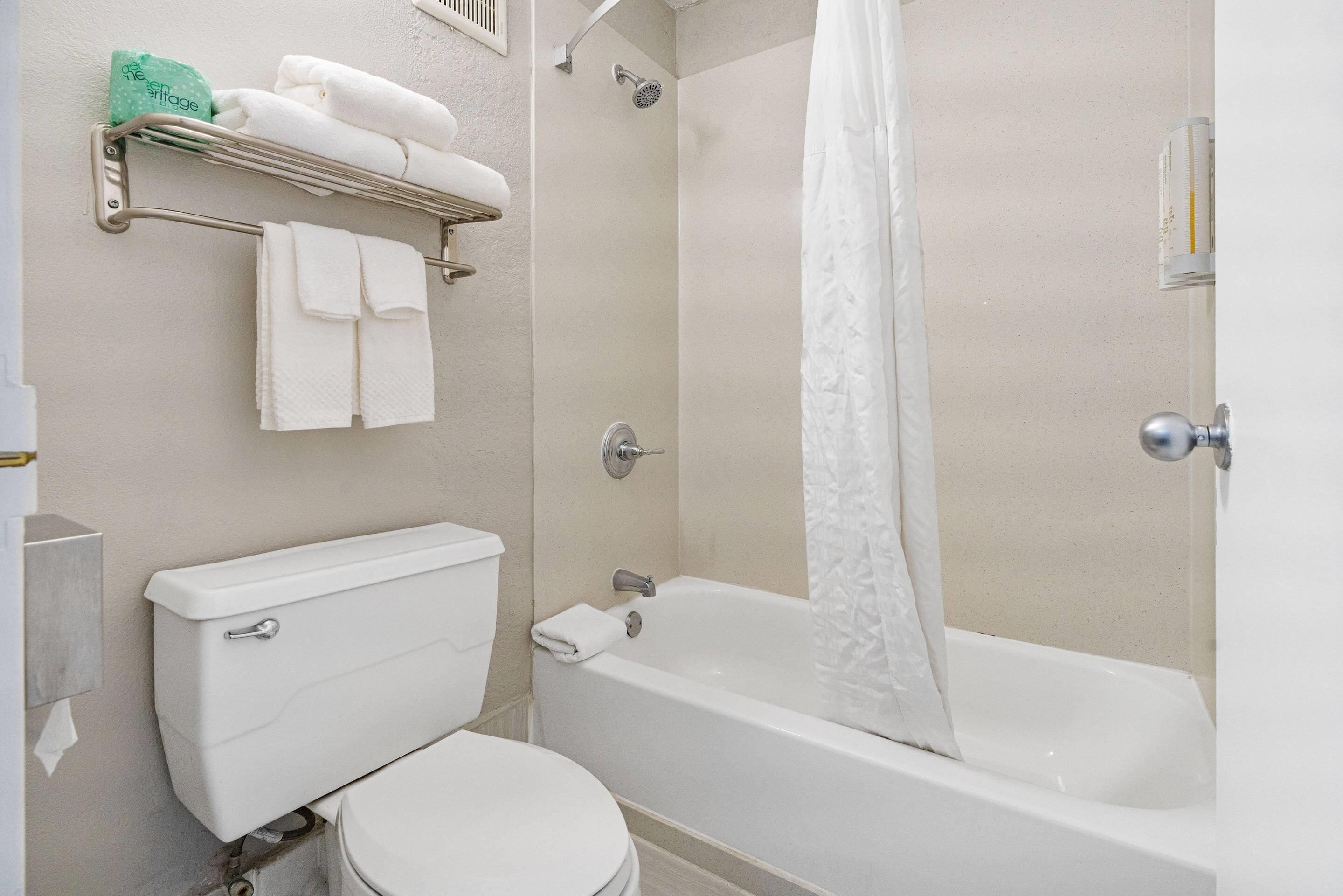 Standard Room, 2 Queen Beds | Desk, blackout curtains, iron/ironing board, free WiFi