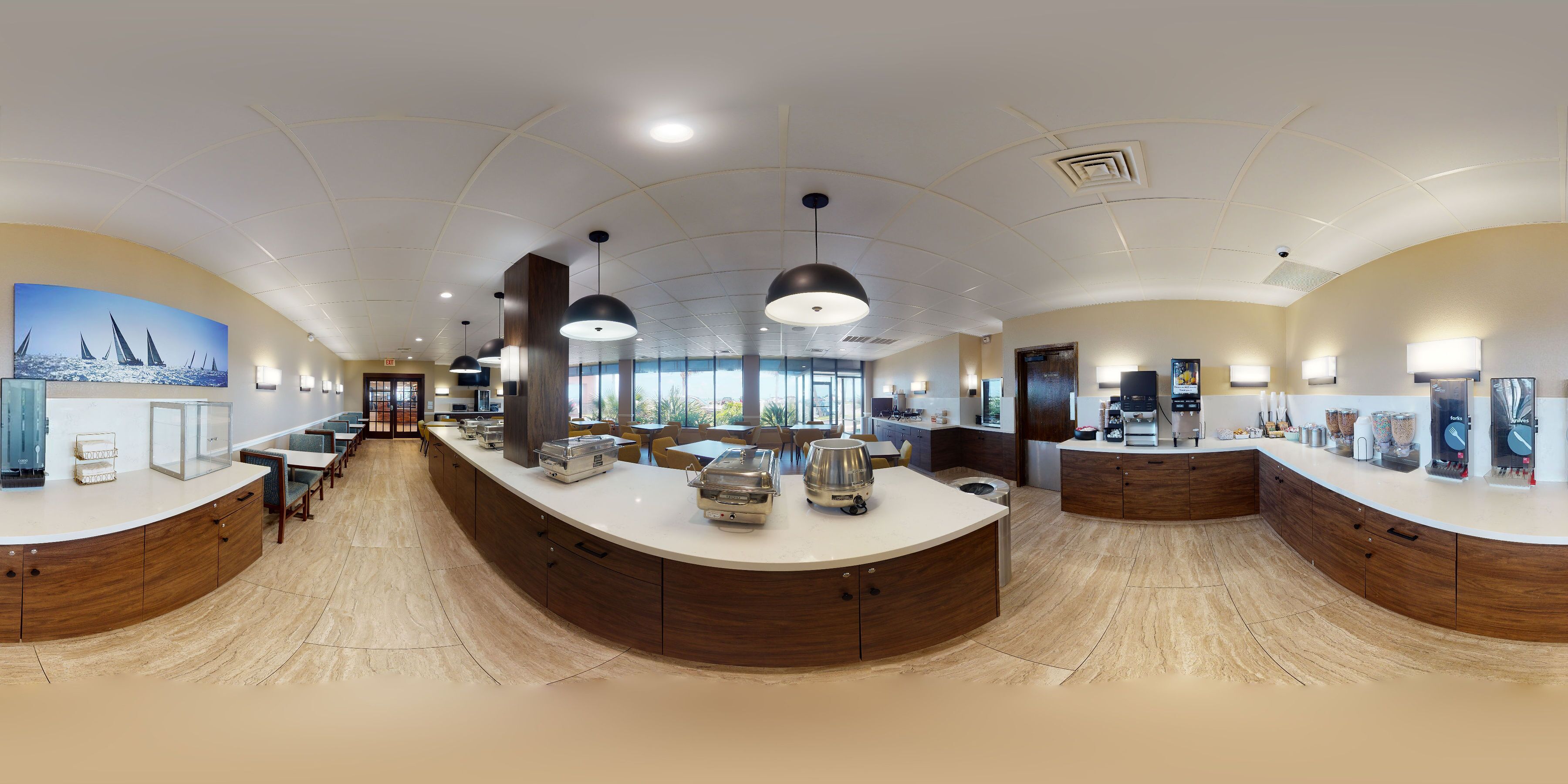 Free daily full breakfast