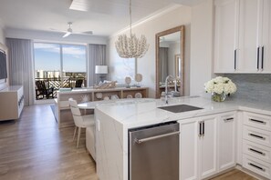 Suite, 1 Bedroom (King, Standard View) | Private kitchen | Coffee/tea maker - Sandpearl Resort (Clearwater Beach)