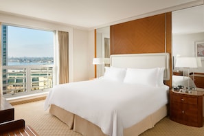 Room, 1 King Bed, View | Premium bedding, down comforters, pillowtop beds, in-room safe