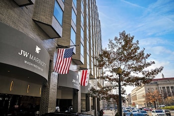 View from property looking out at JW Marriott Washington DC