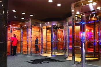 Hotel entrance at JW Marriott Washington DC