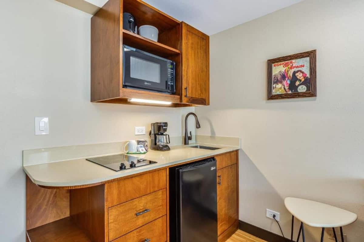 Private kitchen | Coffee/tea maker, mini-fridge, microwave, stovetop