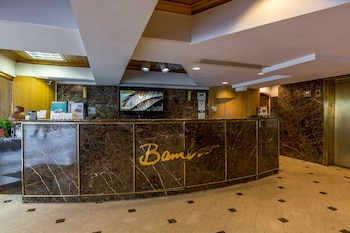 Reception area at Castle Bamboo Waikiki Hotel