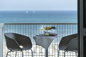 Luxury Double Room, Sea View | View from room - Hotel Abner's (Riccione)