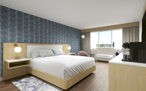 Premium bedding, blackout drapes, iron/ironing board, free WiFi