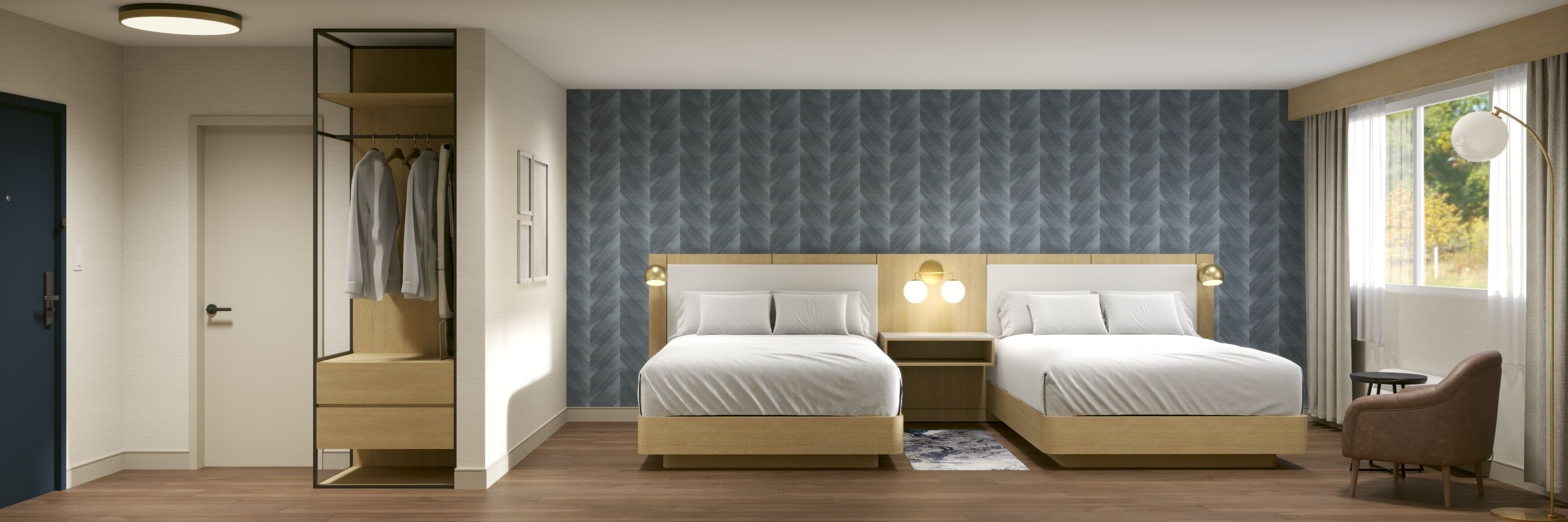 Standard Room | Premium bedding, blackout drapes, iron/ironing board, free WiFi