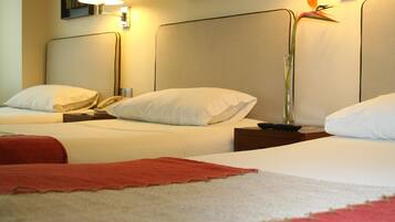 Premium bedding, down duvets, minibar, in-room safe