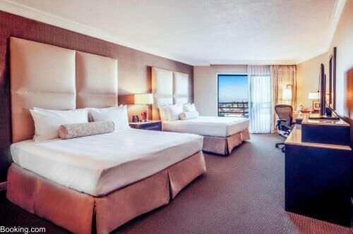 Premium bedding, pillow-top beds, in-room safe, iron/ironing board