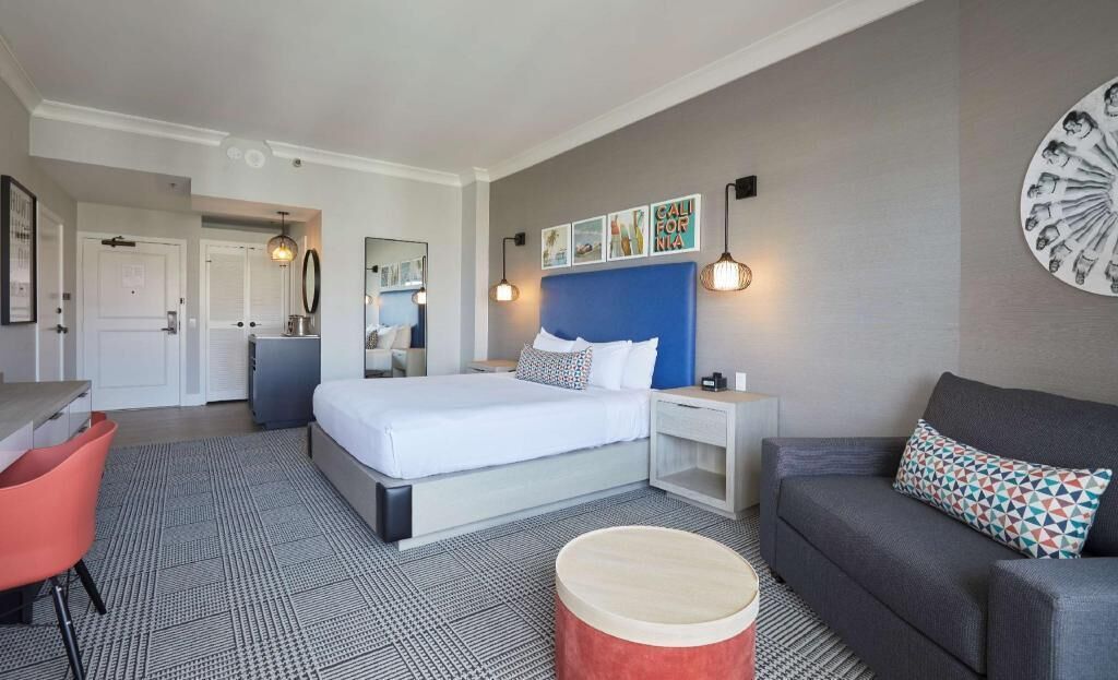 Premium bedding, pillow-top beds, in-room safe, iron/ironing board